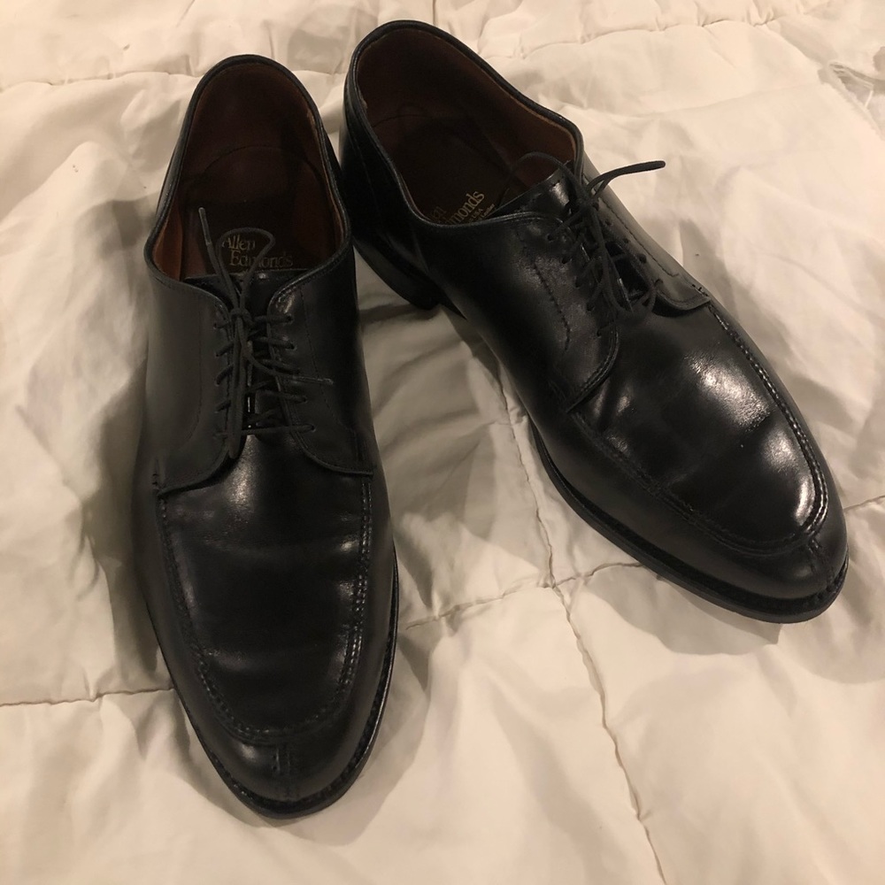Allen Edmonds LaSalle Black 9.5 EEE 3E EUC